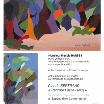 Bédarieux – Parcours (1964-2025)
